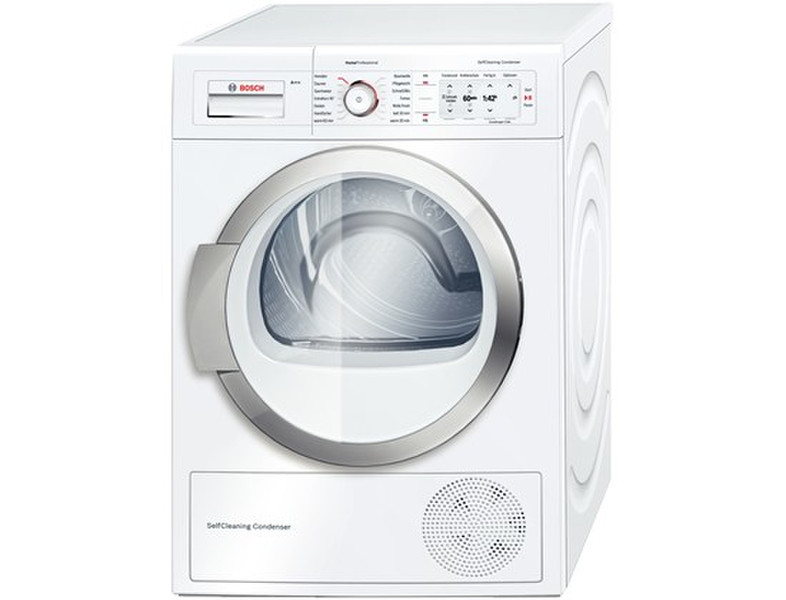 Bosch Maxx WTY88703 Freistehend Frontlader 8kg A+++ Weiß Wäschetrockner