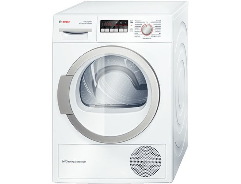 Bosch Maxx WTW86270 freestanding Front-load 7kg A++ Silver,White tumble dryer