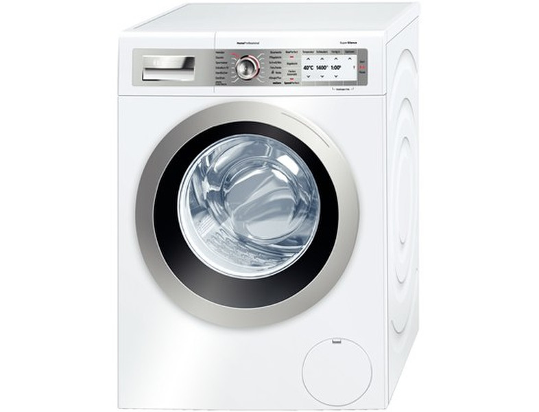 Bosch WAY2874D Freistehend Frontlader 8kg 1400RPM A+++-30% Silber, Weiß Waschmaschine