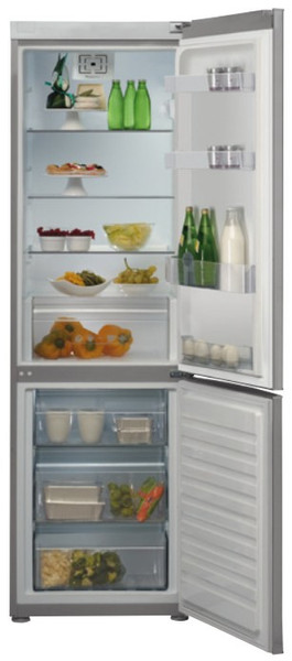 Bauknecht KG 1193 A2+ IO freestanding 254L 109L A++ Stainless steel fridge-freezer