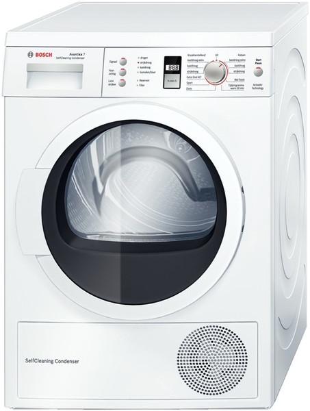 Bosch Maxx WTW86363NL Отдельностоящий Фронтальная загрузка 7кг A++ Белый сушилка для белья