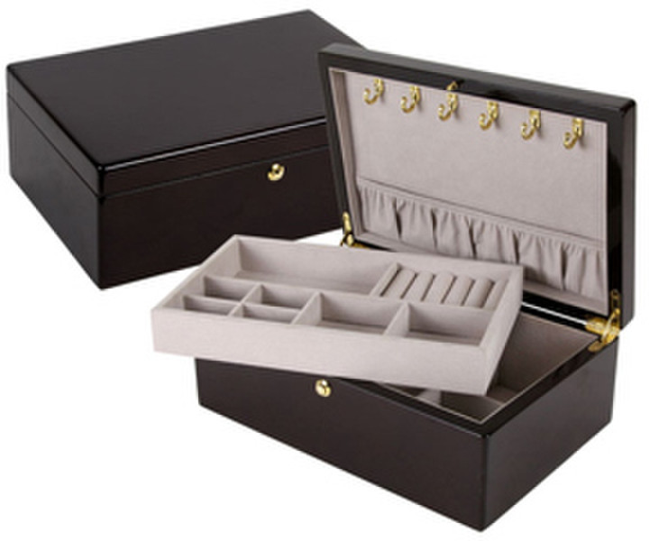 Quality Importers JBQ-SA102 Wood jewelry box
