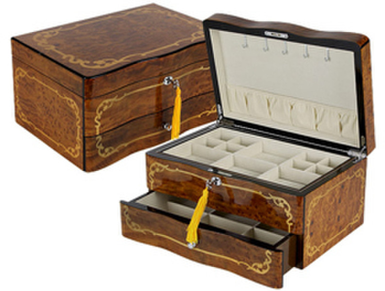 Quality Importers JBQ-SA109 jewelry box