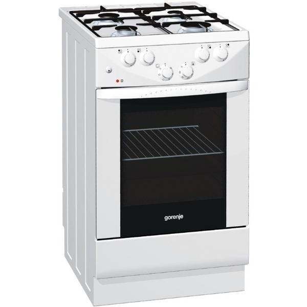 Gorenje K475W Freistehend Gas hob Weiß