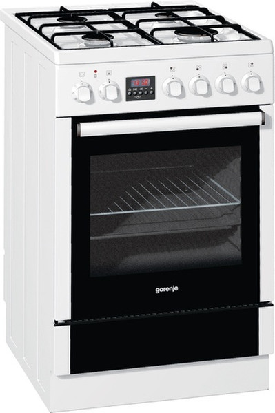 Gorenje K56303AW Freestanding Gas hob A-10% White cooker