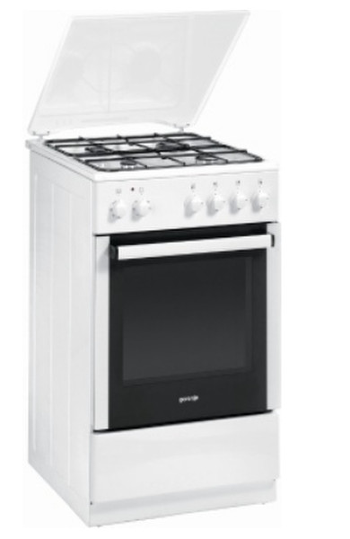 Gorenje K55101AW Freistehend Gas hob A Weiß Küchenherd