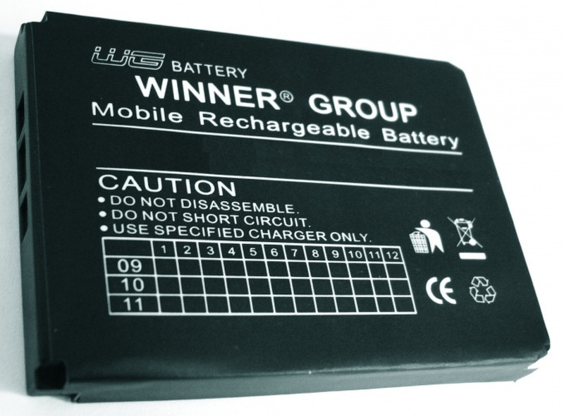 Winner Group 1800mAh Lithium Polymer 1200mAh rechargeable battery