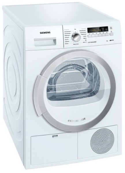 Siemens WT46B280 freestanding Front-load 8kg B White tumble dryer