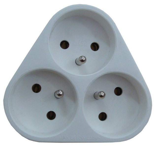 Solight P94 White socket-outlet