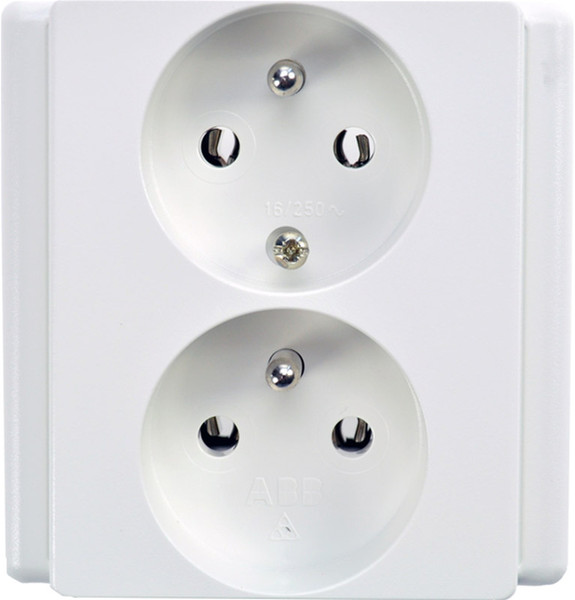 Solight 5B88 White socket-outlet