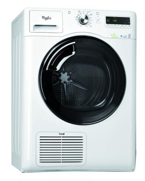 Whirlpool AZA999 Отдельностоящий Фронтальная загрузка 9кг A++ Белый сушилка для белья