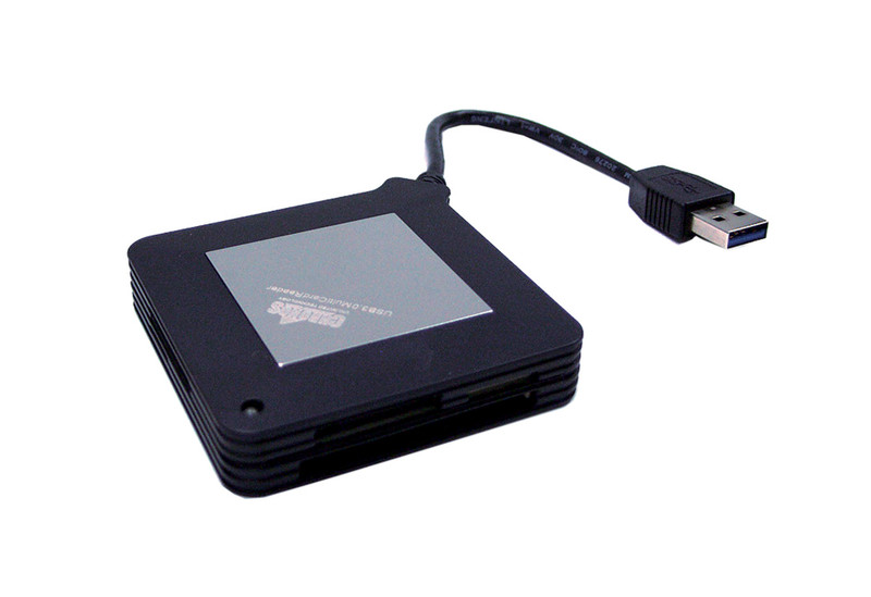 EXSYS EX-1634 USB 3.0 Черный устройство для чтения карт флэш-памяти