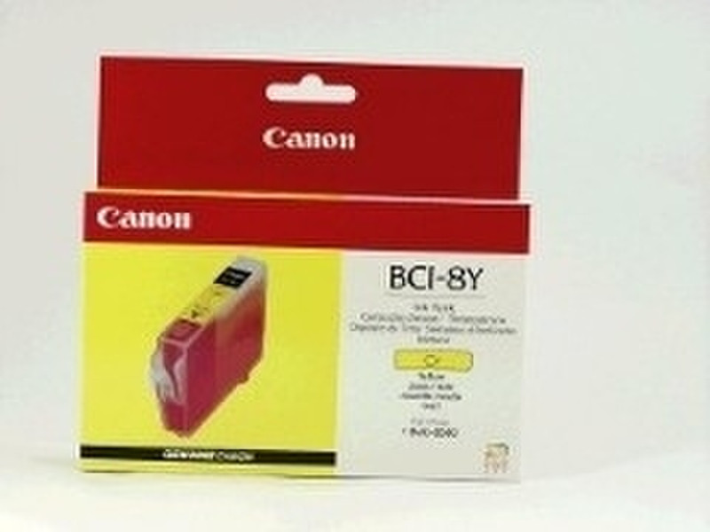 Canon BCI-8Y yellow ink cartridge