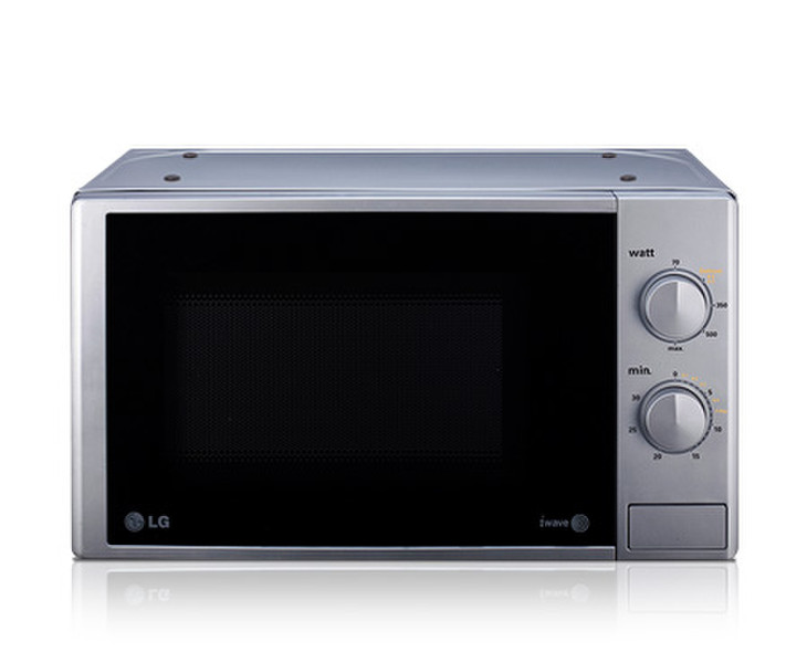LG MS2022DU Обычная (соло) микроволновая печь Настольный 20л 700Вт Cеребряный микроволновая печь