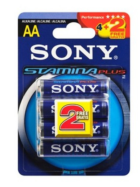 Sony 4+2 AA Stamina Plus