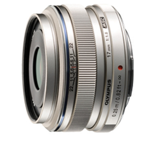 Olympus M.Zuiko 17mm f1.8 Беззеркальный цифровой фотоаппарат со сменными объективами Standard lens Cеребряный