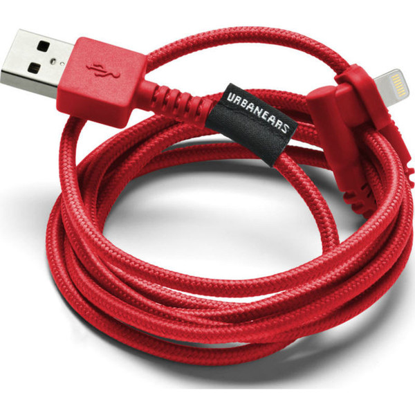Urbanears Thunderous 1.2m USB A Lightning Red