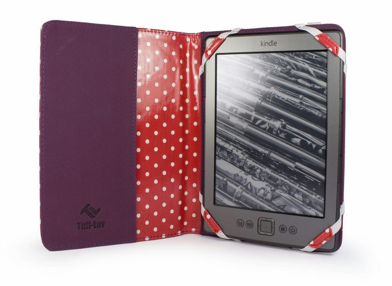 Tuff-Luv A1_61_G Flip Red e-book reader case