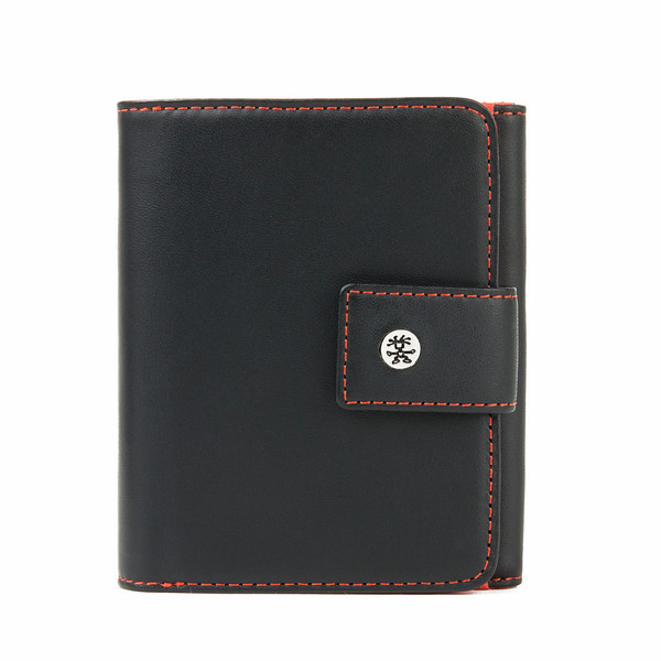 Crumpler Compli Kate Female Leather,Nylon Black,Orange wallet
