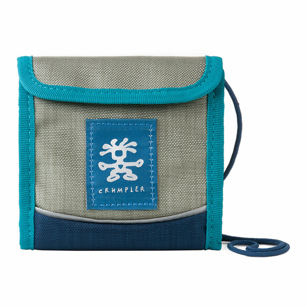 Crumpler Bagbino unisex Nylon Blau, Grau Portemonnaie