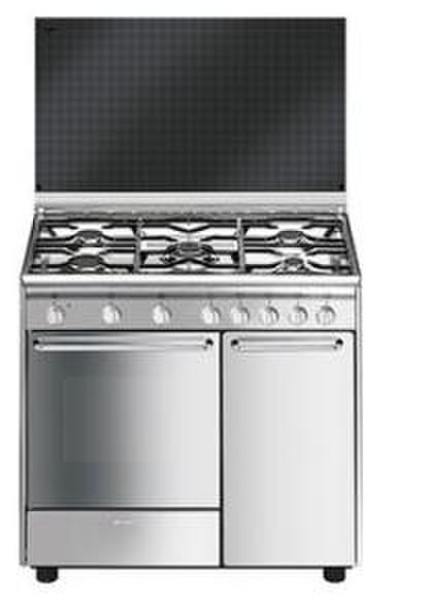 Smeg CX9SV1 Freistehend Gas hob Edelstahl Küchenherd