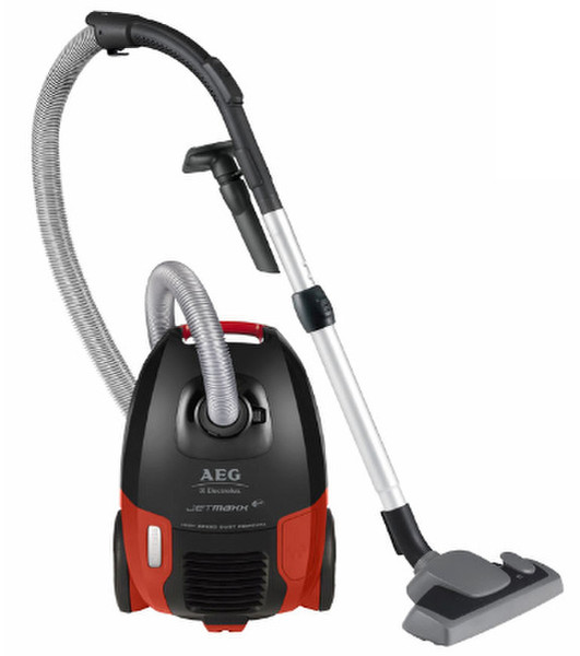 AEG JetMaxx AJM 6813 HF Zylinder-Vakuum 2300W Schwarz, Rot