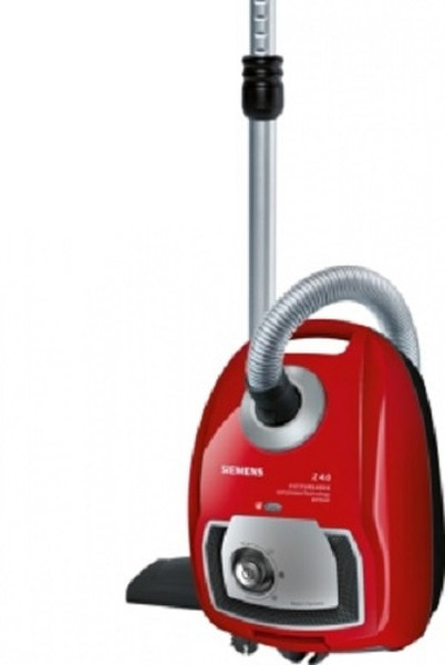 Siemens VSZ4G12M1 Cylinder vacuum 4L 1200W Red vacuum