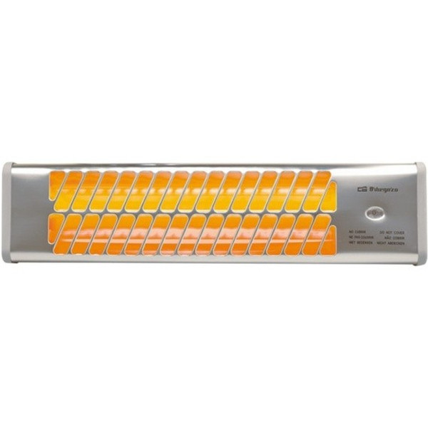 Orbegozo BB 5001 R Indoor 1500W Silver Quartz