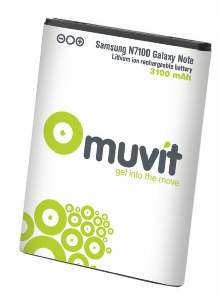 Muvit MUBAT0018 Литий-ионная 3100мА·ч аккумуляторная батарея