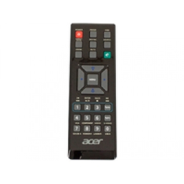 Acer VZ.JCQ00.001 IR Wireless Push buttons Black remote control