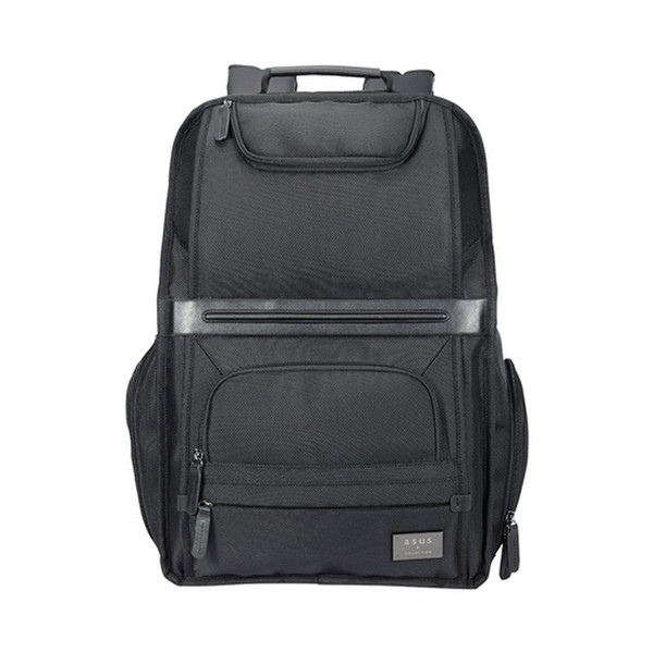 ASUS Midas Faux leather,Nylon Black backpack