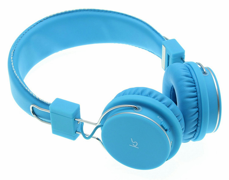 KitSound Manhattan Binaural Kopfband Blau