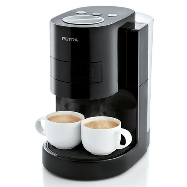 Petra KM 34.07 Espresso machine 1.3L Black