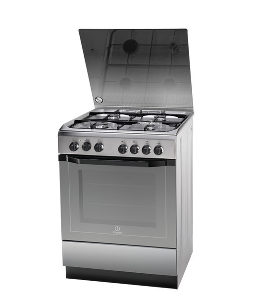 Indesit I6GSH2AG(X)/NL Freestanding Gas A Stainless steel