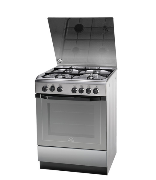 Indesit I6GSH2AG(X)/NL Отдельностоящий Gas hob A Нержавеющая сталь