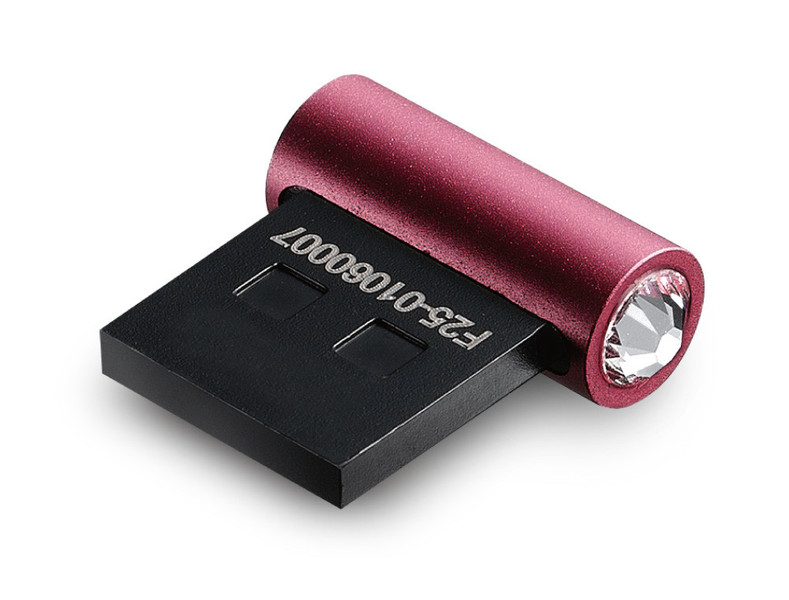 Apotop 8GB AP-C1 USB 2.0 w/ Swarovski 8GB USB 2.0 Pink USB flash drive