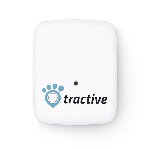 Tractive GPS Pet Tracking Device Dog White GPS tracker