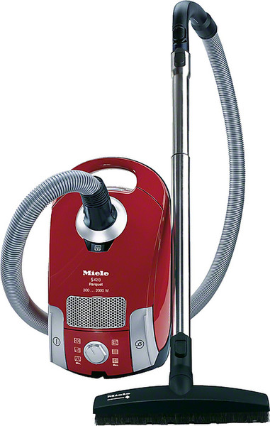 Miele S4213 Cylinder vacuum 3.5L 2000W Red