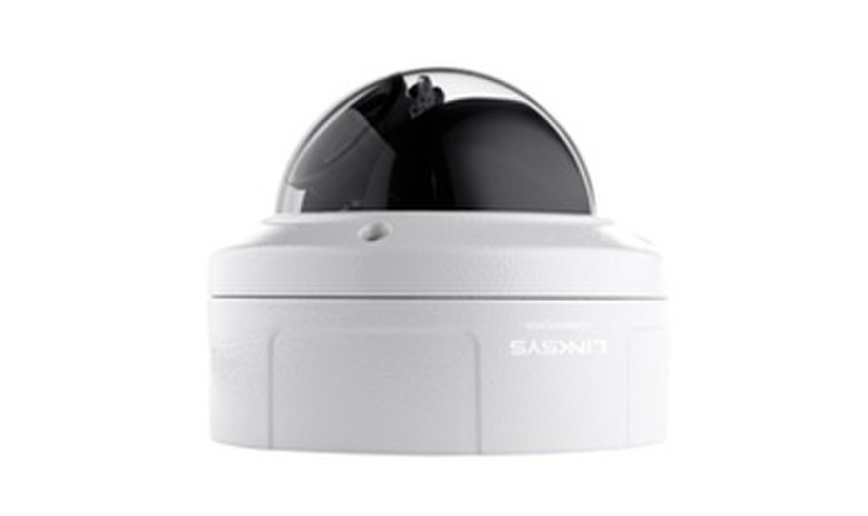 Linksys LCAD03VLNOD IP security camera Вне помещения Dome Белый