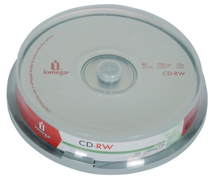 Iomega CD-RW 12X 700MB CD-RW 700МБ 10шт