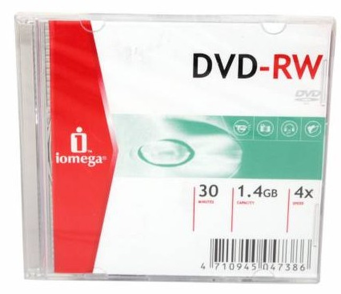 Iomega DVD-RW Mini 4X 1.4GB 1.4ГБ DVD-RW 1шт