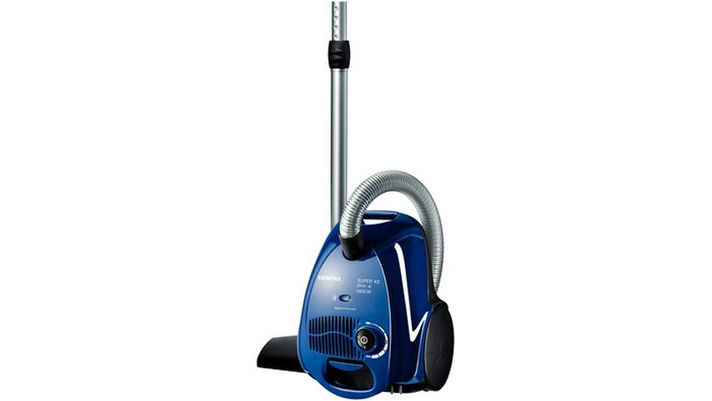 Siemens VS55A21 Cylinder vacuum cleaner 3.5L 1800W Black,Blue vacuum