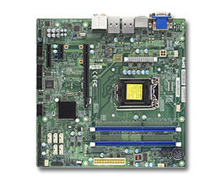 Supermicro X10SLQ-L Intel Q87 Socket H3 (LGA 1150) Микро ATX материнская плата