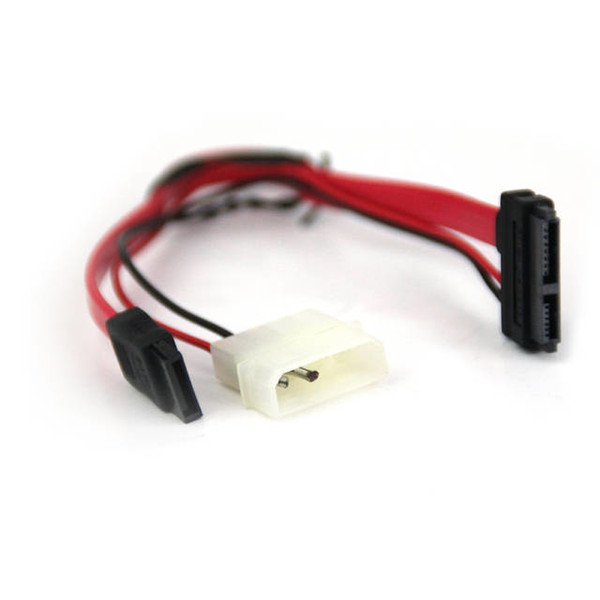 Avanquest CE361 SATA 7-pin + 4-pin Molex SATA Black,Red,White SATA cable