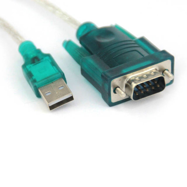 Avanquest CU804 1.2m USB VGA (D-Sub) Green,Transparent USB cable
