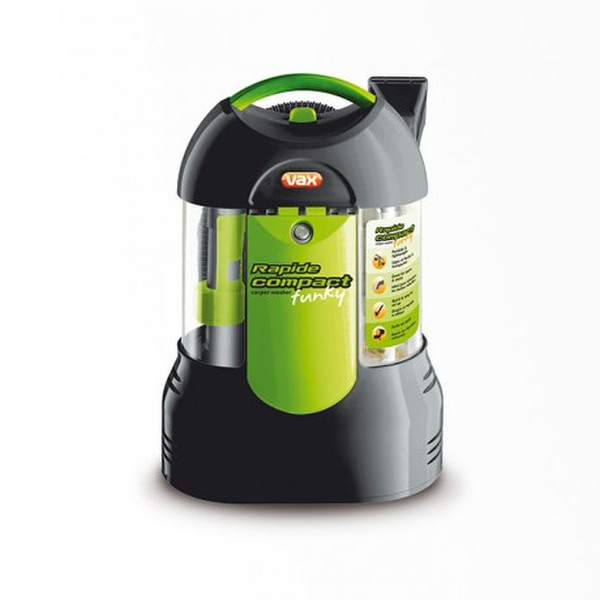 VAX Funky V033NF Drum vacuum cleaner 1.6L 400W Black,Green,Metallic