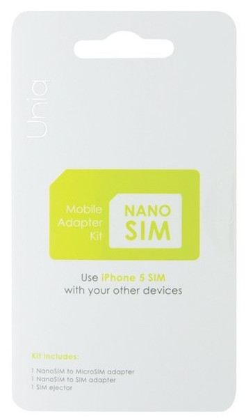 Uniq NanoSIM Mobile Adapter SIM card adapter