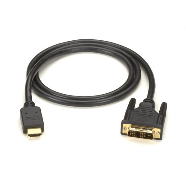 Black Box EVHDMI02T-005M 5м DVI-D HDMI Черный адаптер для видео кабеля