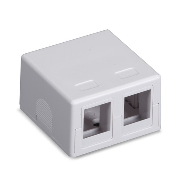 Black Box SMH-2 White outlet box