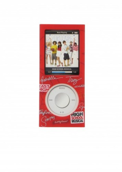 Disney HSMN4GRD Cover case Rot MP3/MP4-Schutzhülle